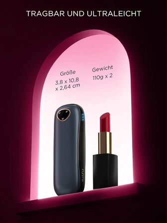 Електричні нагрівачі для рук Funme® 2 шт. з Powerbank 10000mAh - подарункова коробка, USB, до 60°C, для жінок, ідеальні для активного відпочинку