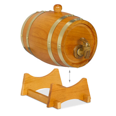 Віскі Relaxdays Barrel Wood 1,25 літра