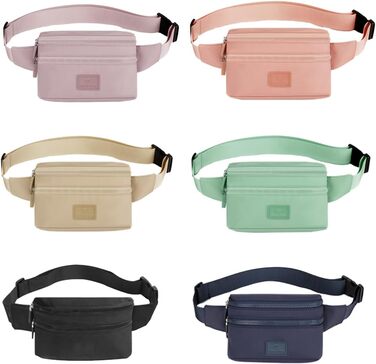 Поясна сумка на пояс для жінок та чоловіків, спортивна, водовідштовхувальна, для бігу (фіолетовий)