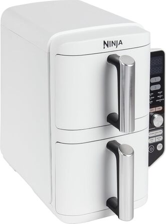 Фритюрниця Ninja SL400EUWH Doppel XL з подвійним нагріванням, біла