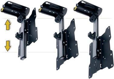 Кріплення для телевізора PureMounts PM-SLOPE-23 для даху, нахильний, регулювання висоти, VESA до 100x100, до 20кг