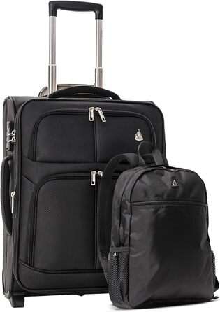 Розширюваний ручний багаж Aerolite 55x40x20/23 см - Сумісний з Lufthansa, Eurowings, Condor, SunExpress, TUI та іншими авіакомпаніями