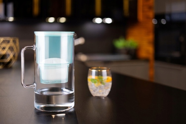 Скляний фільтр-кувшин Wessper D2 BOROSILICATE 3л, м'ятний + 7 фільтрів