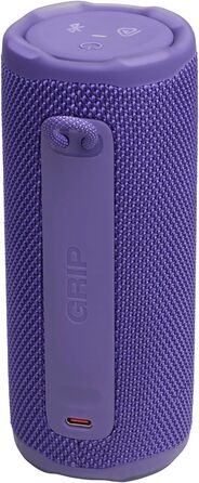 JBL Grip: Портативна Bluetooth колонка з AI Sound Boost, IP68 (водонепроникна), до 14 год роботи, фіолетова