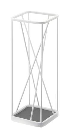 Підставка для парасольок YAMAZAKI Nine Square, сталева, біла, 17 x 17 x 45.5 см