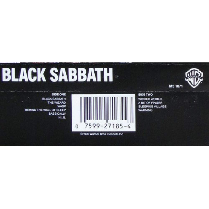 Black Sabbath – вінілова платівка, LP, оригінальний альбом