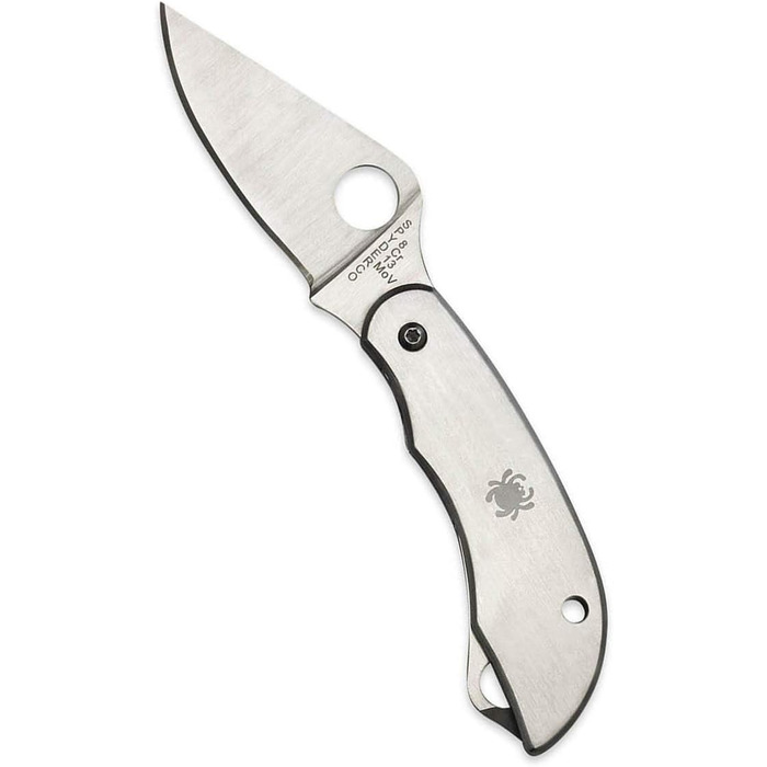 Ніж складаний Spyderco ClipiTool з ножицями, нержавіюча сталь, металевий корпус