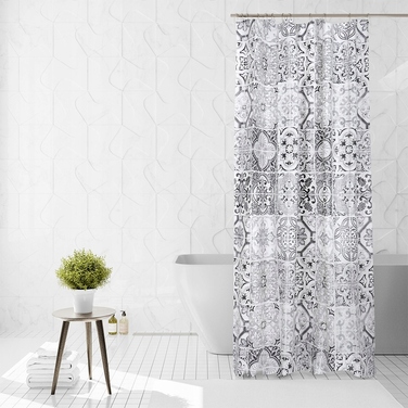 Штора для душу вінілова Vilde 180 x 180 см