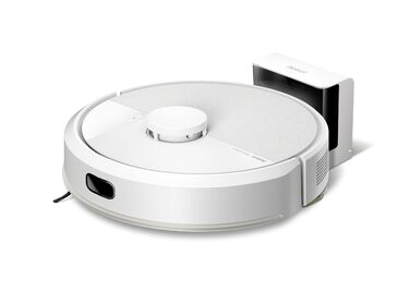iRobot Roomba 105 Combo + AutoEmpty Dock: Робот-пилосос з автопорожненням, функцією миття та LiDAR навігацією - Чорний