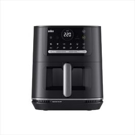 Фритюрниця електрична Braun MultiFry 5 HF5030 6л з технологією RealAir, чорна - аерофритюрниця з сенсорним керуванням та 20 програмами