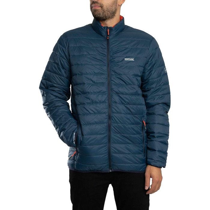 Чоловіча жилетка Regatta Hillpack II - тепла та зручна (XXL, Moonlight Denim/Tangerine Tango)