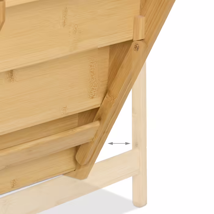 Relaxdays Bamboo Spice Rack
