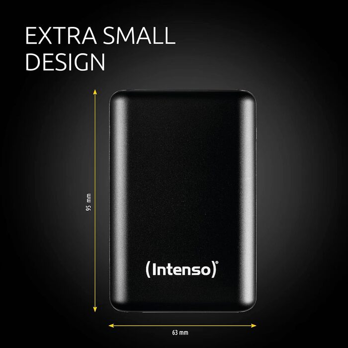 Powerbank Intenso Powerbank XS 5000: зарядний пристрій для смартфонів, планшетів та цифрових камер (10000mAh, сірий)