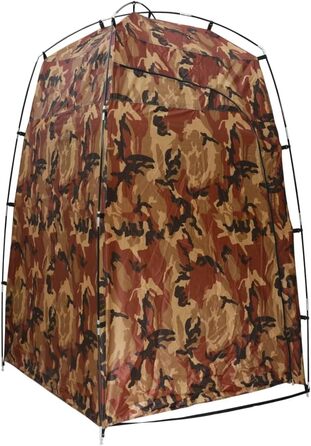 Зручна зовнішня душова кабіна vidaXL для відпочинку на природі (Камуфляж)