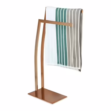 Relaxdays Towel Rack Stainless Steel WIMEDO