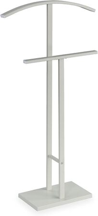 IDIMEX Metal Butler Scott, beige painted - elegant silent butler with trouser press, beautiful valet with clothes hanger