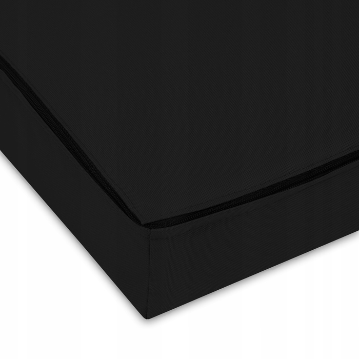 Подушка Superkissen24 120 x 40 x 8 см, чорна