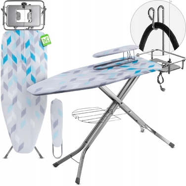 Прасувальна дошка стандартна з рукавом Kadax, 130 см x 48 см