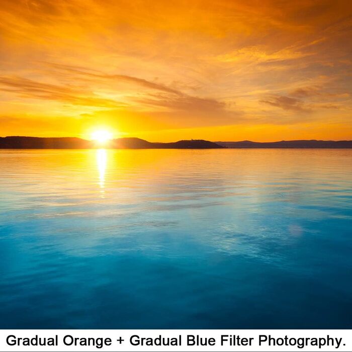 Набір кольорових фільтрів для об'єктивів Fotover 9 шт. (72мм) для Canon, Nikon, Sony, Pentax, Olympus, Fuji DSLR камер