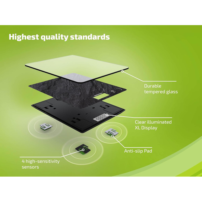 Кухонні ваги Soehnle Page Compact білі, цифрові ваги до 5 кг, LCD дисплей, функція тарування