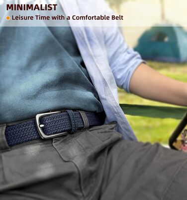 Жгутний ремінь KEMISANT для чоловіків та жінок, 2 шт. Еластичний, тканинний, 35 мм, регульований, бежевий/античний синій