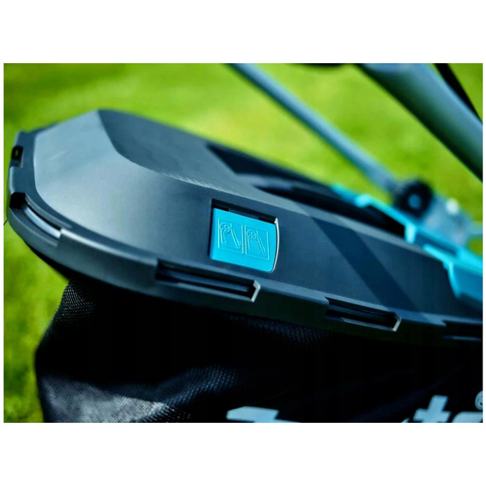 Електрична газонокосарка Makita ELM3720, 1400 Вт, 37 см