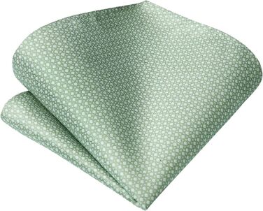 Набір краваток та нагрудних хустинок Enlision для чоловіків: краватка, хустинка, краватенушка. Paisley, в клітинку. Для весілля та ділових зустрічей.