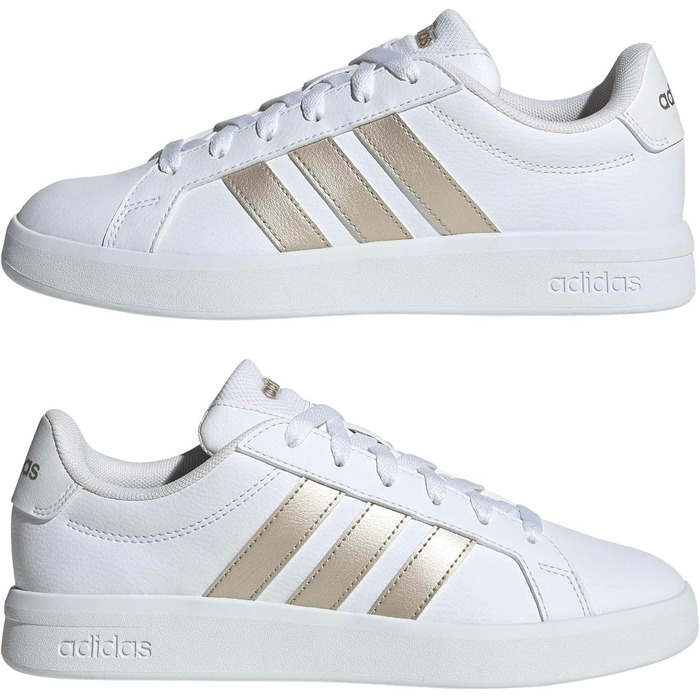 Жіночі кросівки Adidas Grand Court Base 3.0, розмір 38 EU, білий/чорний
