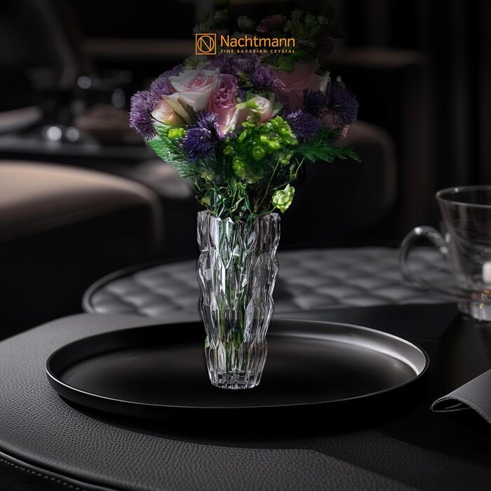 Скляна ваза Nachtmann Quartz 26 см, 88332 - ваза з кришталевого скла, для квітів, декор столу, придатна для миття в посудомийній машині