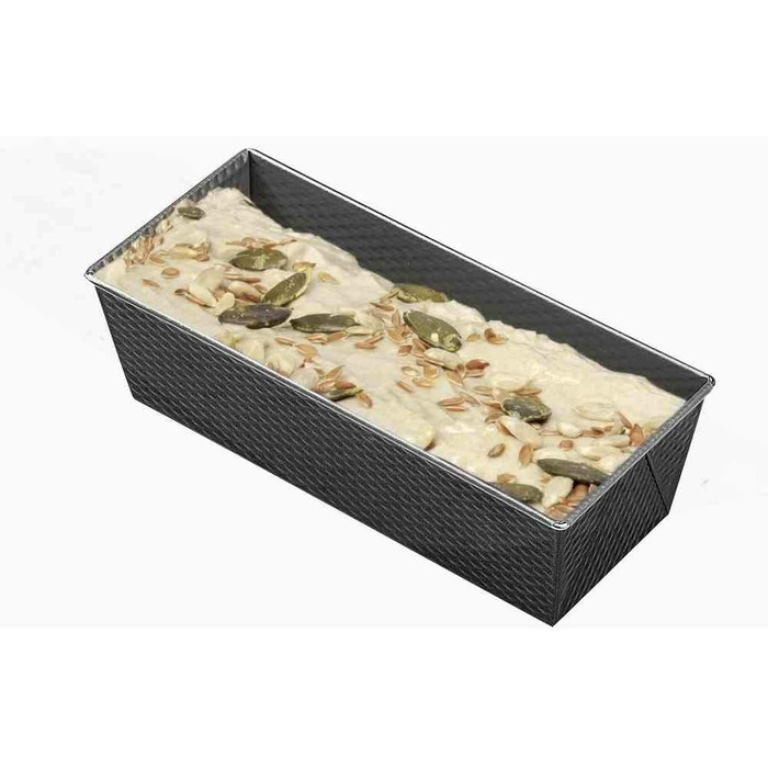 Original Kaiser Inspiration Loaf Pan, 31 x 13 cm, Loaf Pan for 1000g Bread, Loaf Pan for Cakes and Bread, non-stick coated, sourdough-resistant, with a rim.