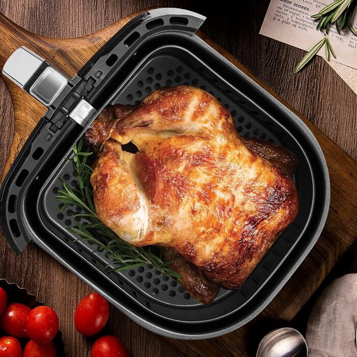 Фритюрниця повітряна GRIFEMA GC2001 6.5L, 1800W з LED-дисплеєм та 12 програмами