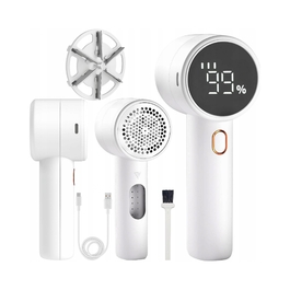 Акумуляторна машинка для видалення ковтунів Galaxia: 6 лез, 3 рівні потужності, LED-підсвітка, USB-C