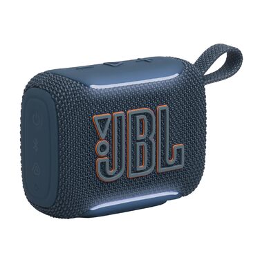 JBL GO 5: Портативна Bluetooth колонка, великий звук JBL Pro, баси, водонепроникна, до 10 годин, блакитна