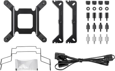 Thermaltake ASTRIA 400 ARGB - Кулер CPU з RGB підсвічуванням, 120 мм, тихий, для Intel LGA1851/1700, AMD AM5/AM4