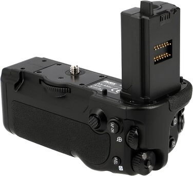 Ручка-акумулятор для Canon EOS RP & R8, сумісна з Sony a9 III a1 II, VG-C5, чорна. Місце для 2 акумуляторів, ергономічна, вертикальна та горизонтальна зйомка. Аналог EG-E1