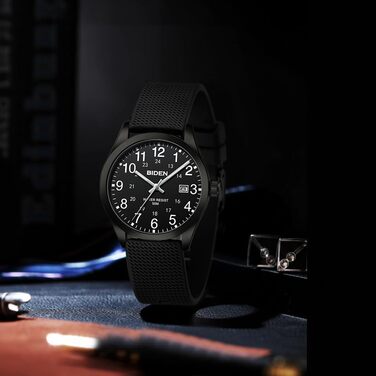 Чоловічий годинник LN LENQIN з датою, водостійкий 30M, з нейлоновим ремінцем, сірий | Годинник для медсестер