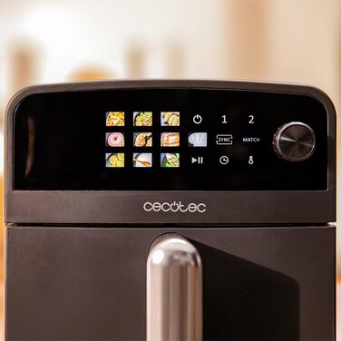 Фритюрниця Cecotec Cecofry DuoLevel 10.000, 10 л, 2400 Вт, сенсорне управління, 6 програм, контейнер 5 л