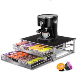 Тримач для капсул кави MASTERTOP для Dolce Gusto, 2 яруси, 72 капсули, органайзер для капсул Dolce Gusto
