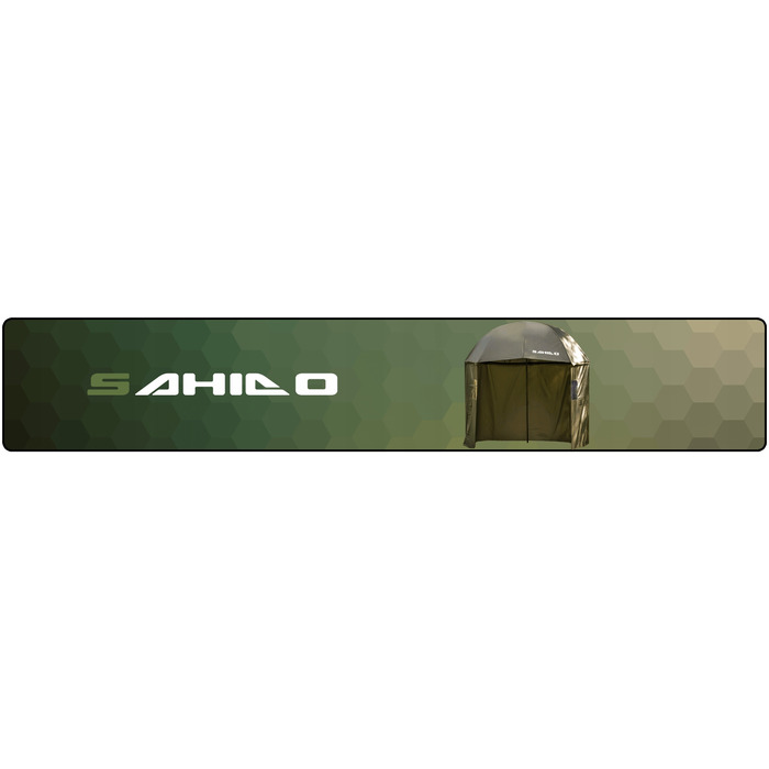 Водостійка рибальська парасолька з боковими стінками Sahido Fishing Shield Advanced 220