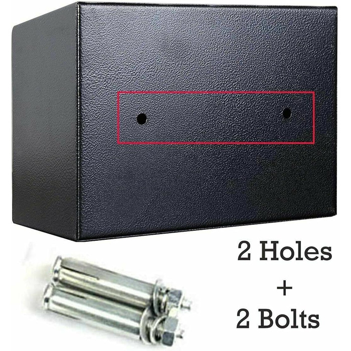 Електронний сейф Klein Tresor: водонепроникний, для зброї, боєприпасів, грошей, ювелірних виробів та документів. Об'єм 4.6L, сірий колір