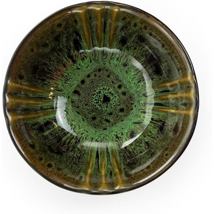 Набір посуду Elama, 16 предметів, кераміка, смарагдово-зелений (Jadegrün)