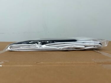 Шторка для душу DUFU, водонепроникна та пральна, 180x200 см, темно-сіра | Поліестер, 12 гачків, швидковисихаюча, напівпрозора