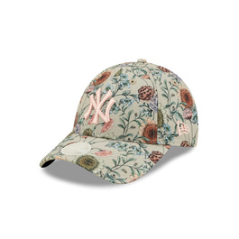 Кепка New Era New York Yankees MLB Floral Stone 9Forty регульована бежева