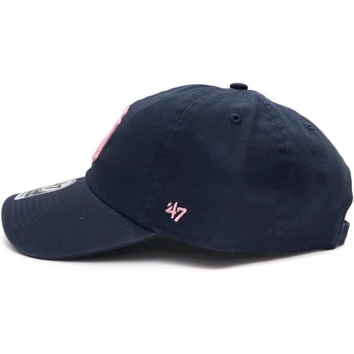 Кепка бейсбольна 47 Brand MLB New York Yankees рожева (Nany-pink) - оригінал