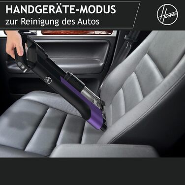 Бездротовий пилосос Hoover HF1 Plus: акумуляторний, з LED-підсвічуванням, HEPA-фільтр, для алергіків, 45 хв роботи