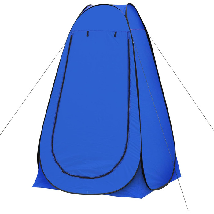 Намет для туалету та душу TUKAILAI для кемпінгу, Pop-Up, 120x120x190 см, блакитний