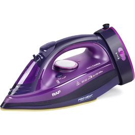 Відпарювач ZStarlite Powersteam Ultra: бездротовий, 2400W, керамічна підошва, антикальк, стоп-краплі, вертикальне прасування, самоочищення, 320 мл, фіолетовий