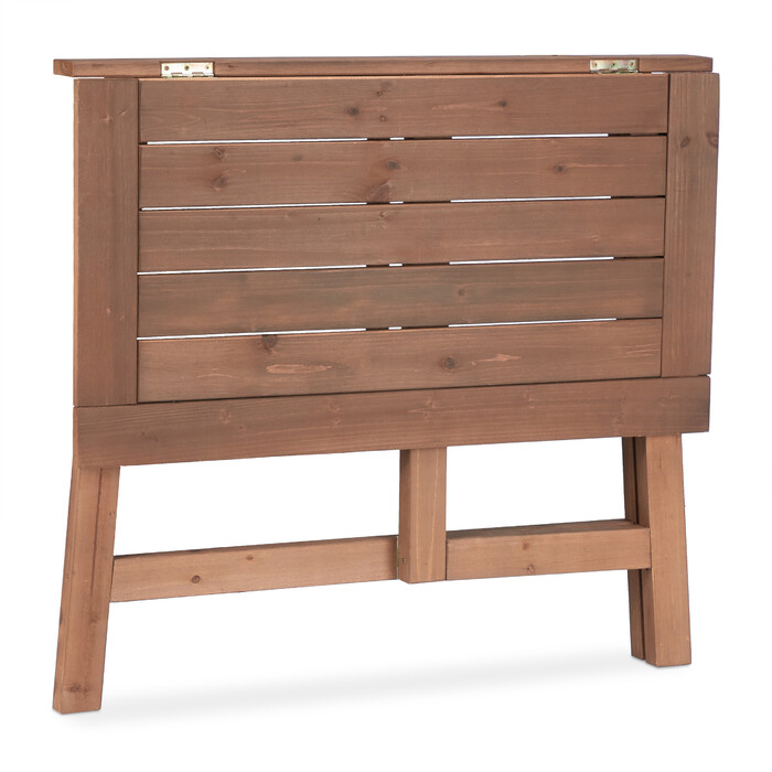 Relaxdays Rectangular Folding Table made of Wood