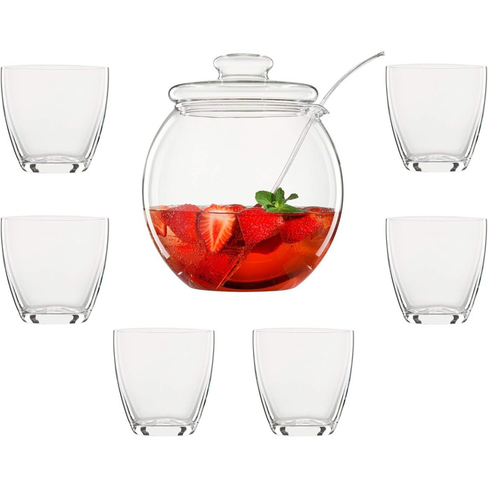 BOHEMIA CRYSTAL »Libera« Bowl Set - Glass