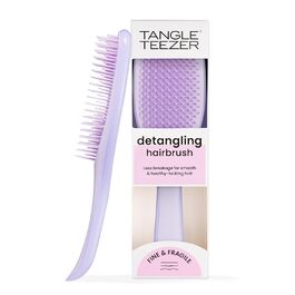 Тангл Тізер Ultimate Detangler - щітка для волосся для фарбованого, тонкого та рідкого волосся. М'яка двоступенева щітка зменшує випадіння волосся та розчісування. Підходить для чутливого волосся. Колір: фіолетовий (Hypnotic Heather)